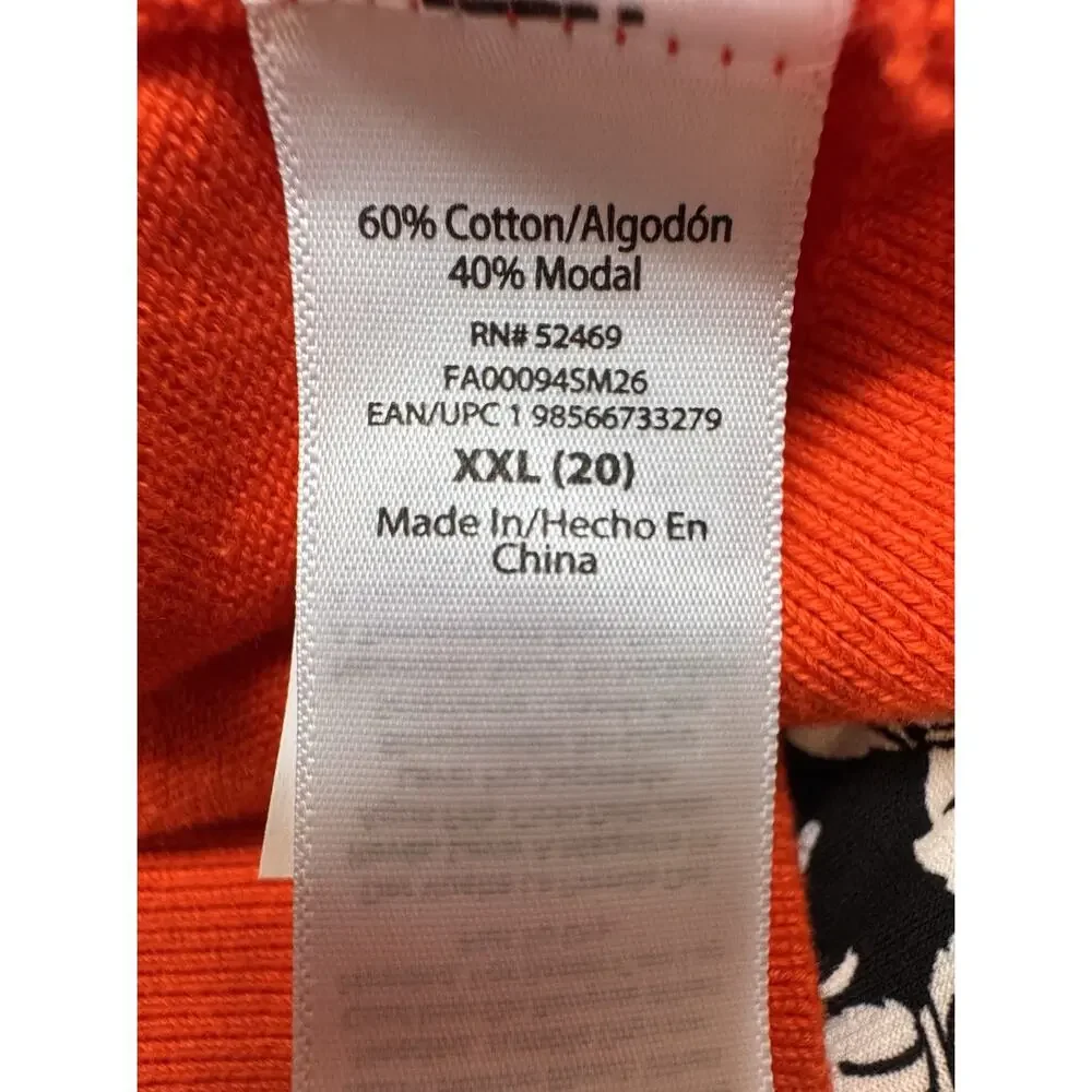 Free Assembly XXL Orange Button Cardigan Cotton Blend